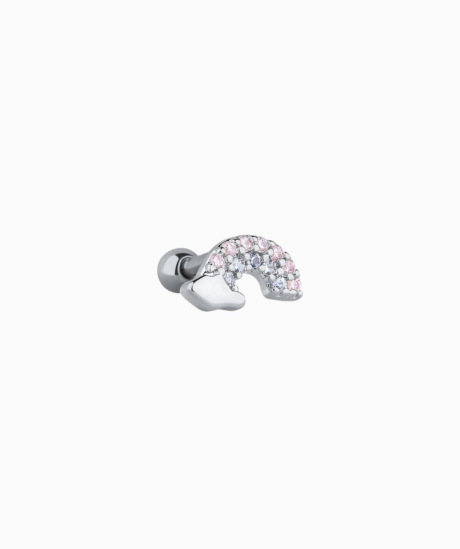 Rainbow Cloud Stud - OumoJewelry