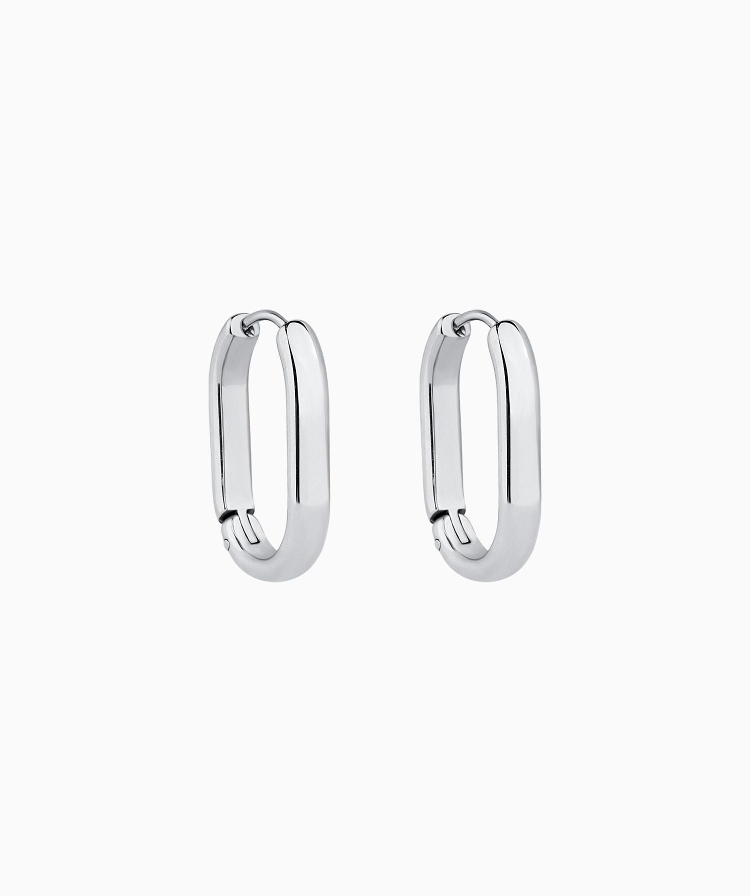 Classic U-Shaped Hoops - OumoJewelry