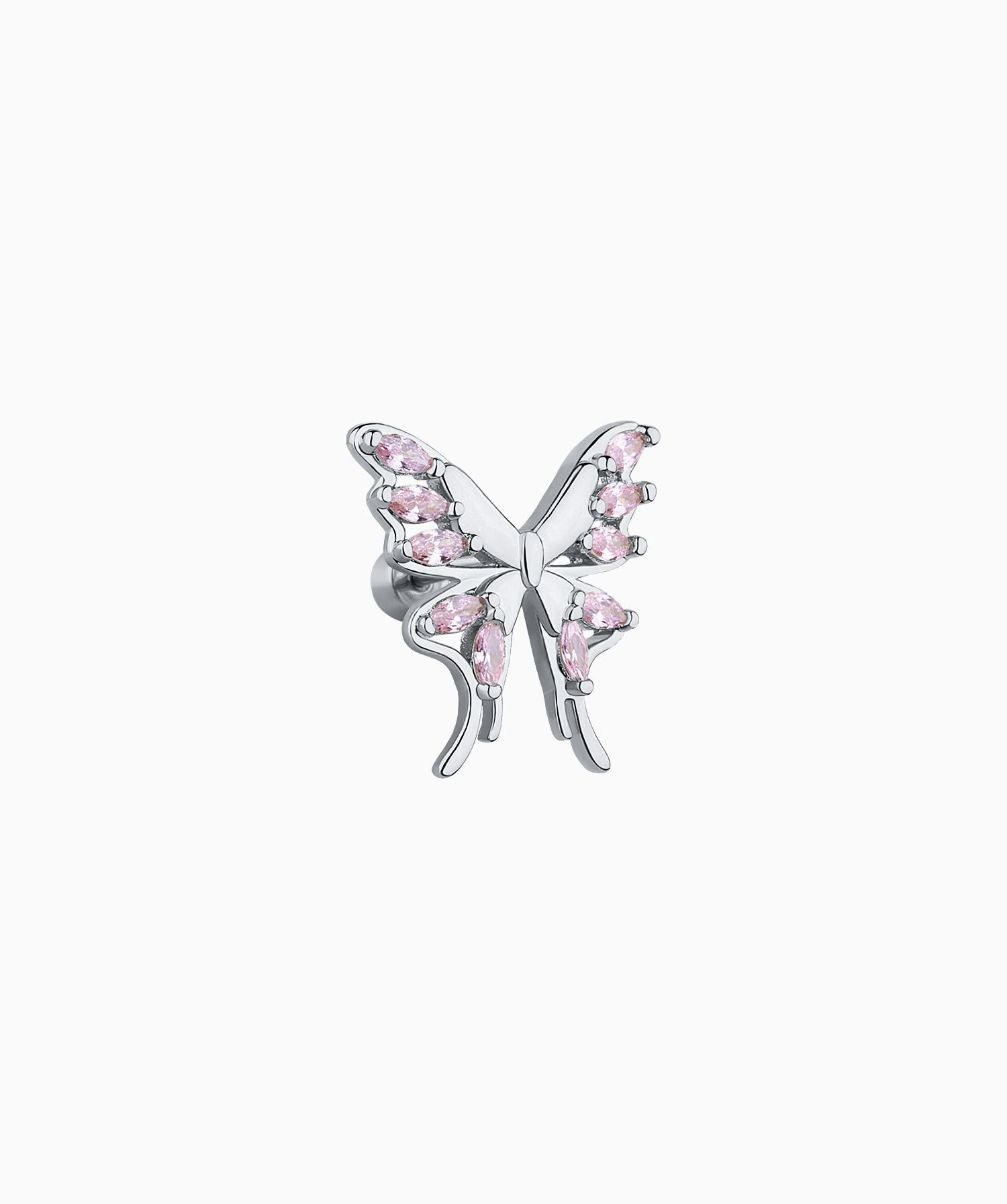 Charm Butterfly Flatback Stud - OumoJewelry