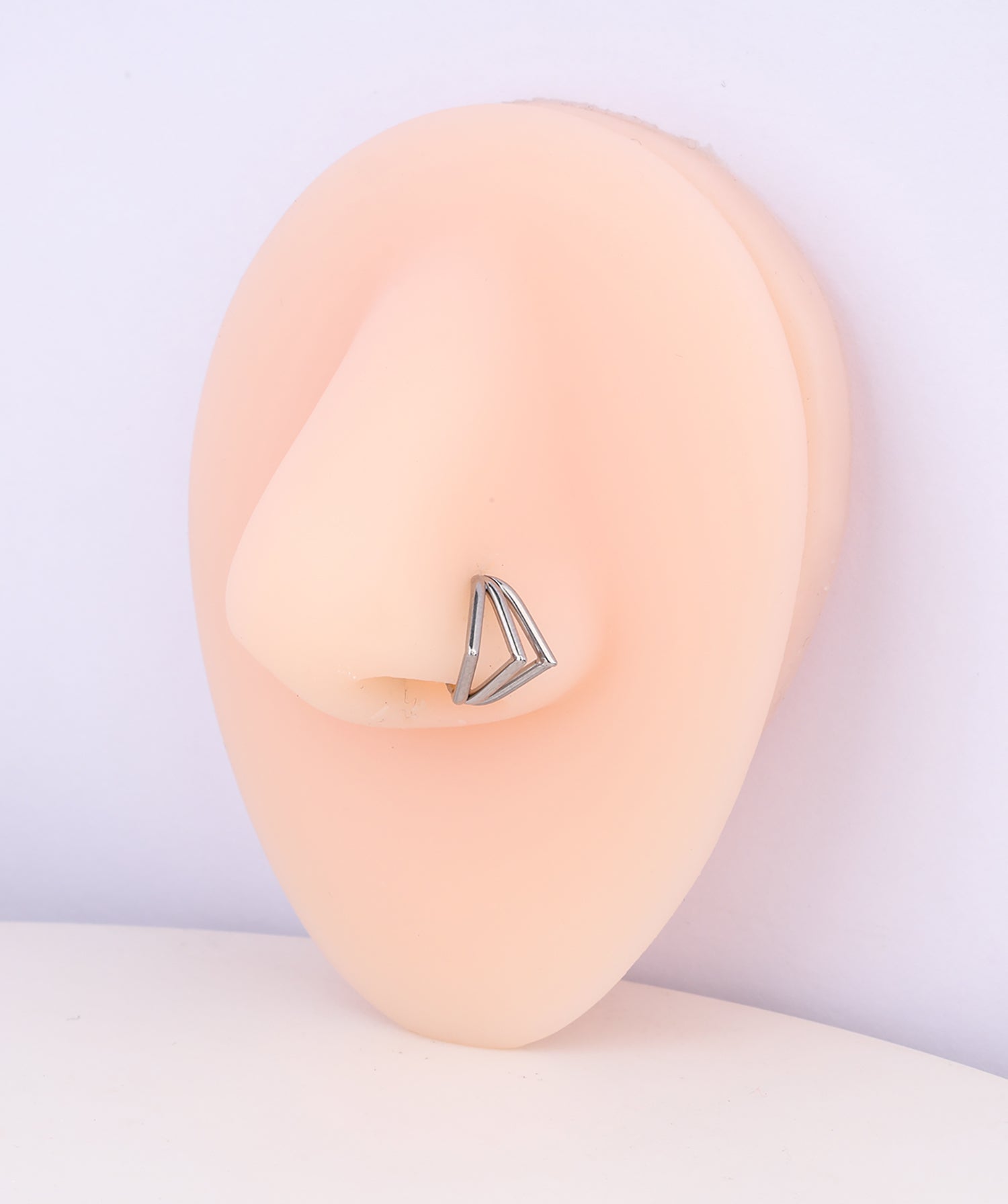 Titanium Punk Clicker Hoop - OumoJewelry