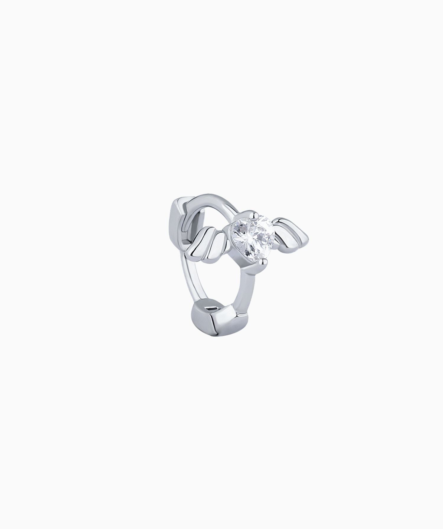 Wings of Love Helix Hoop - OumoJewelry