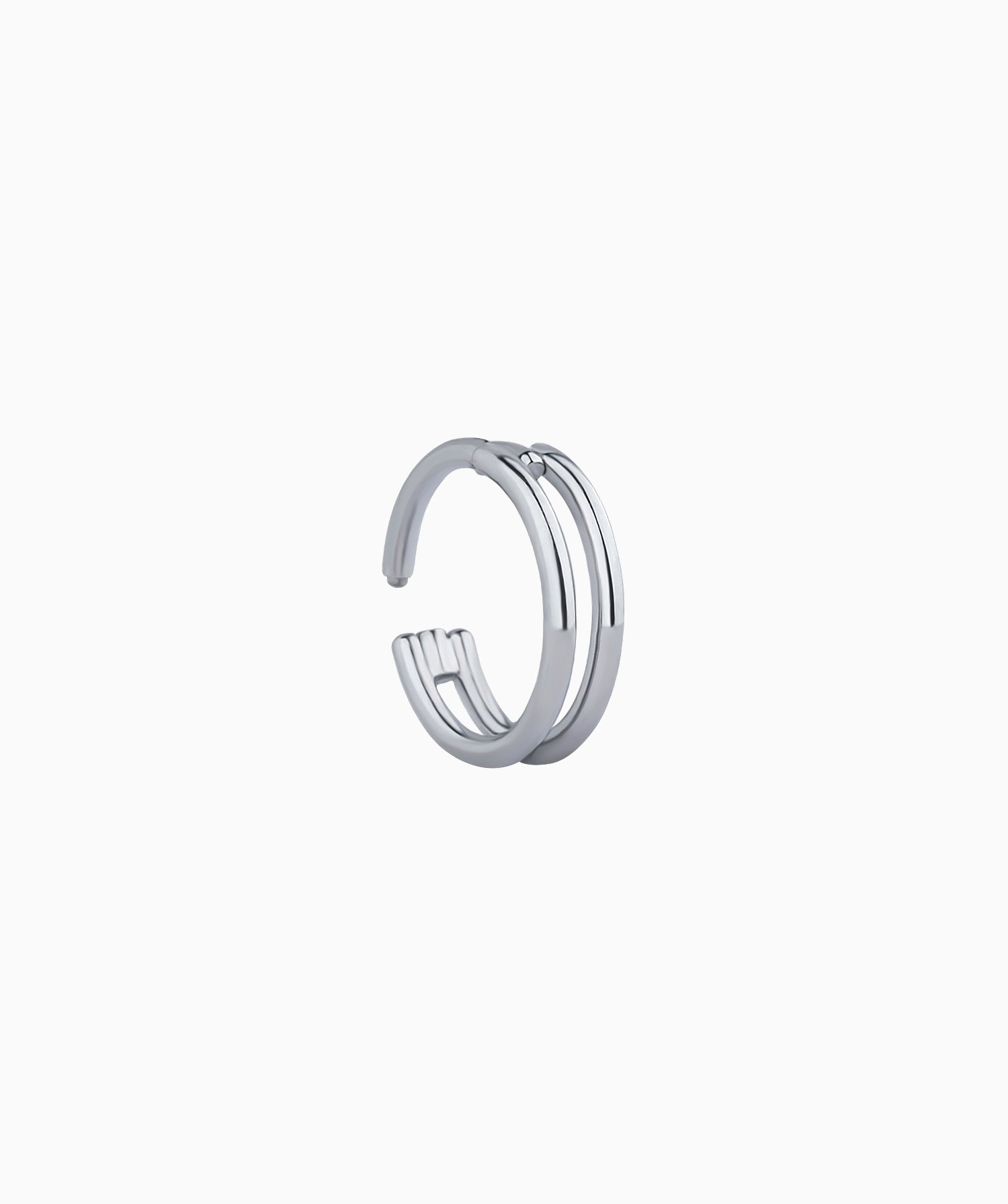 Basic Titanium Clicker Hoop - OumoJewelry