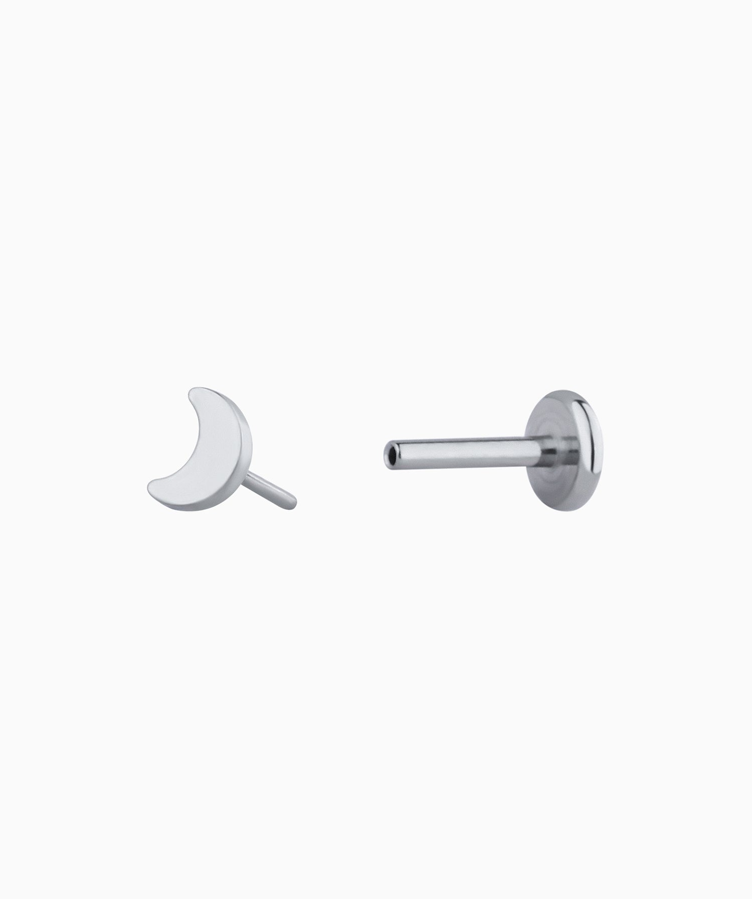 Titanium Galaxy Flatback Stud - OumoJewelry