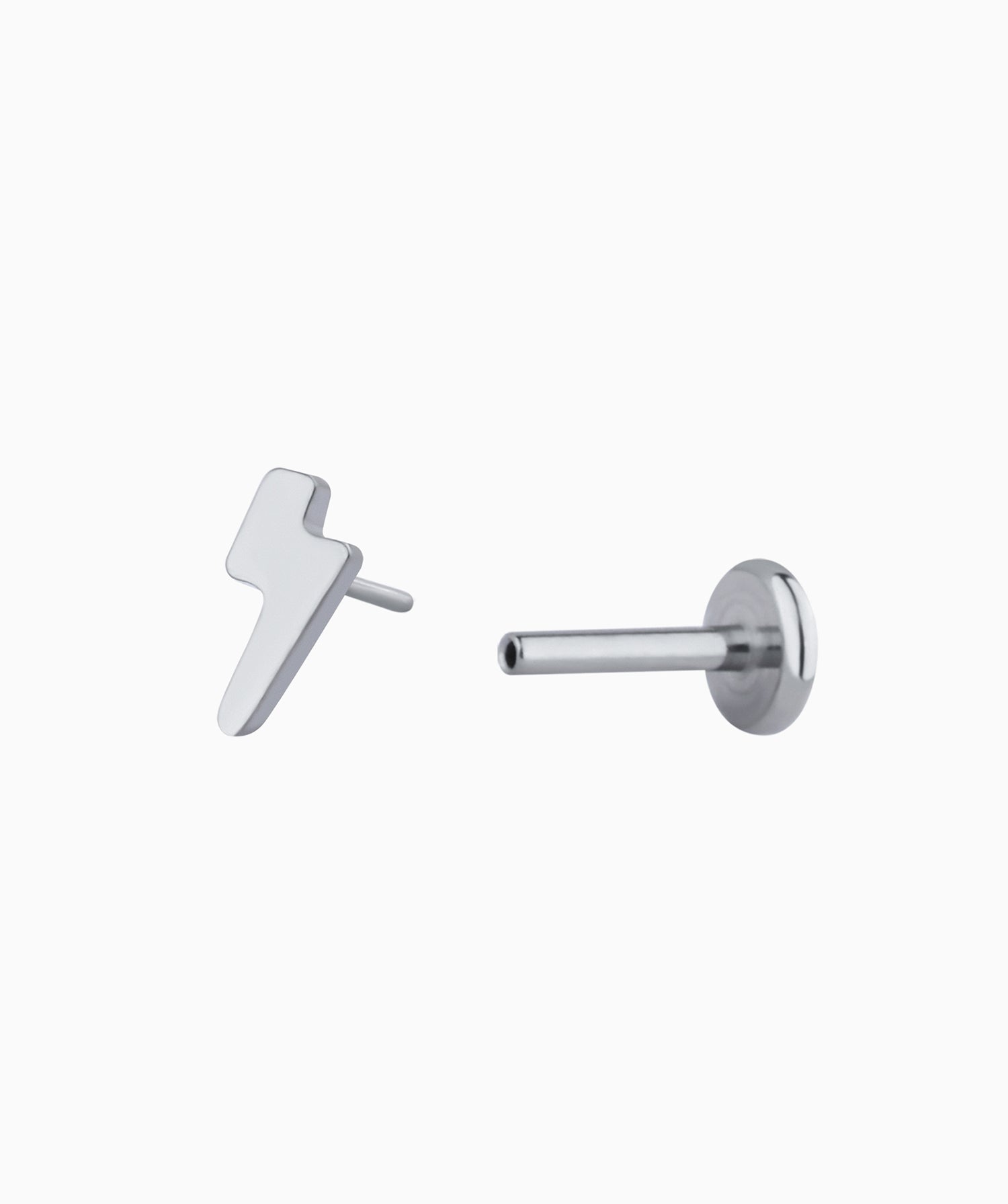 Titanium Galaxy Flatback Stud - OumoJewelry