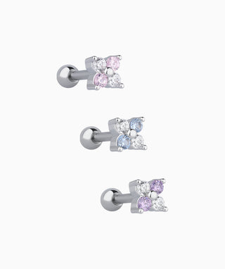 Charm Flower Stud - OumoJewelry