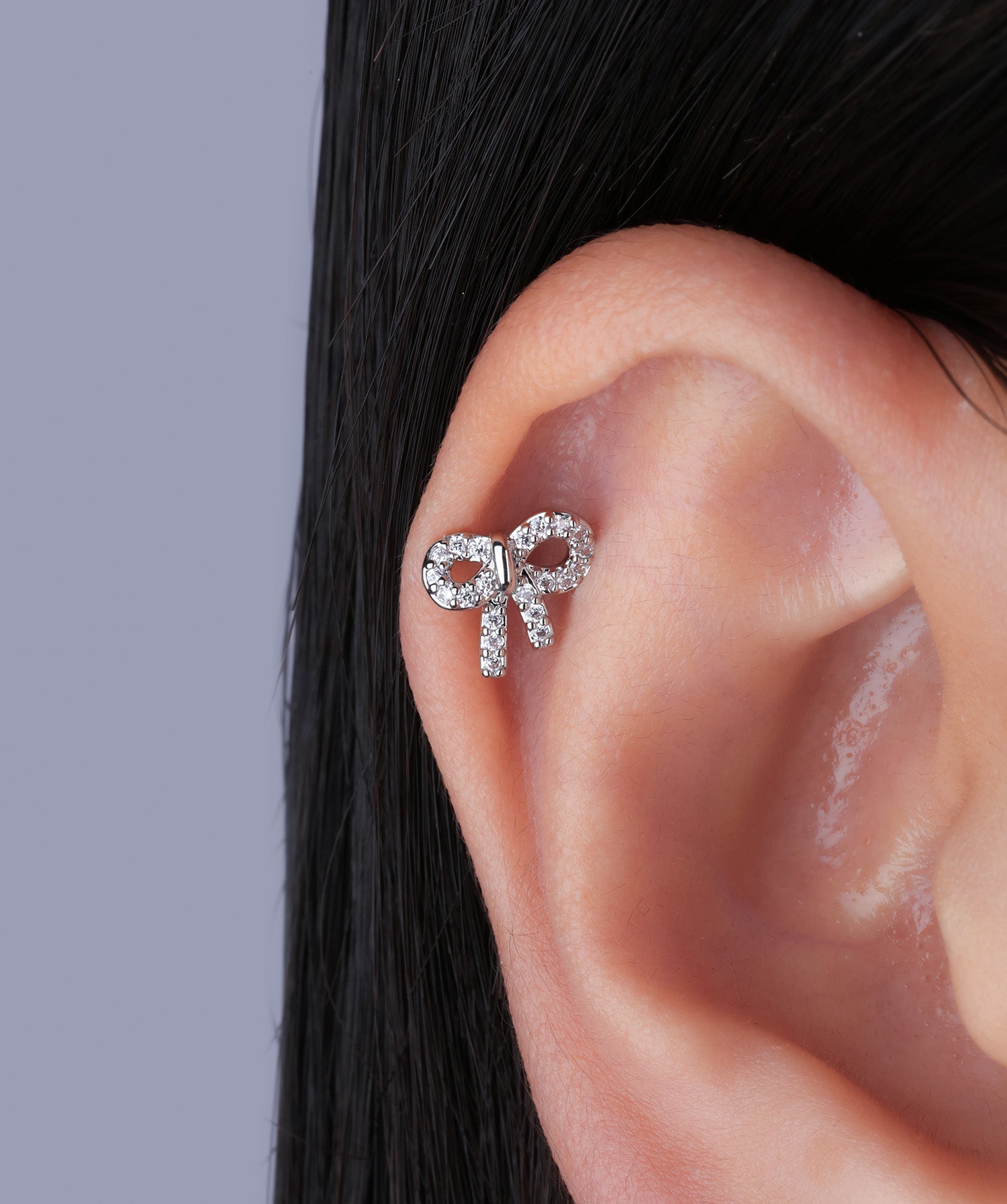Playful Bow Stud - OumoJewelry