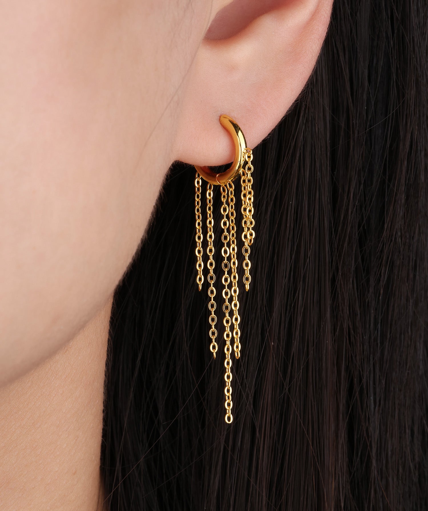 Tassel Chain Earring - OumoJewelry