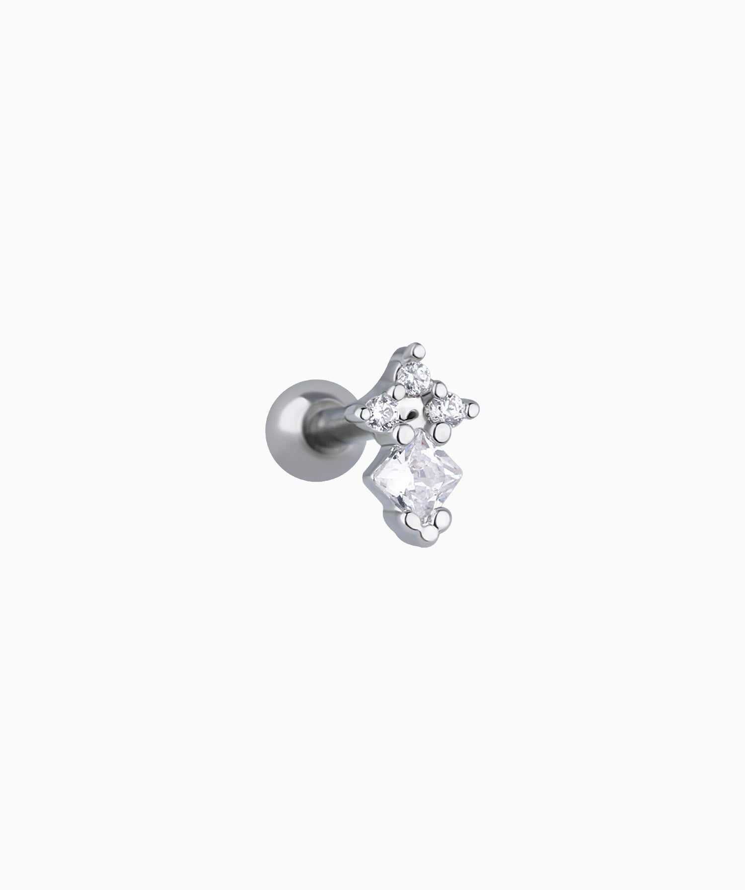 Mini Gemstone Stud - OumoJewelry