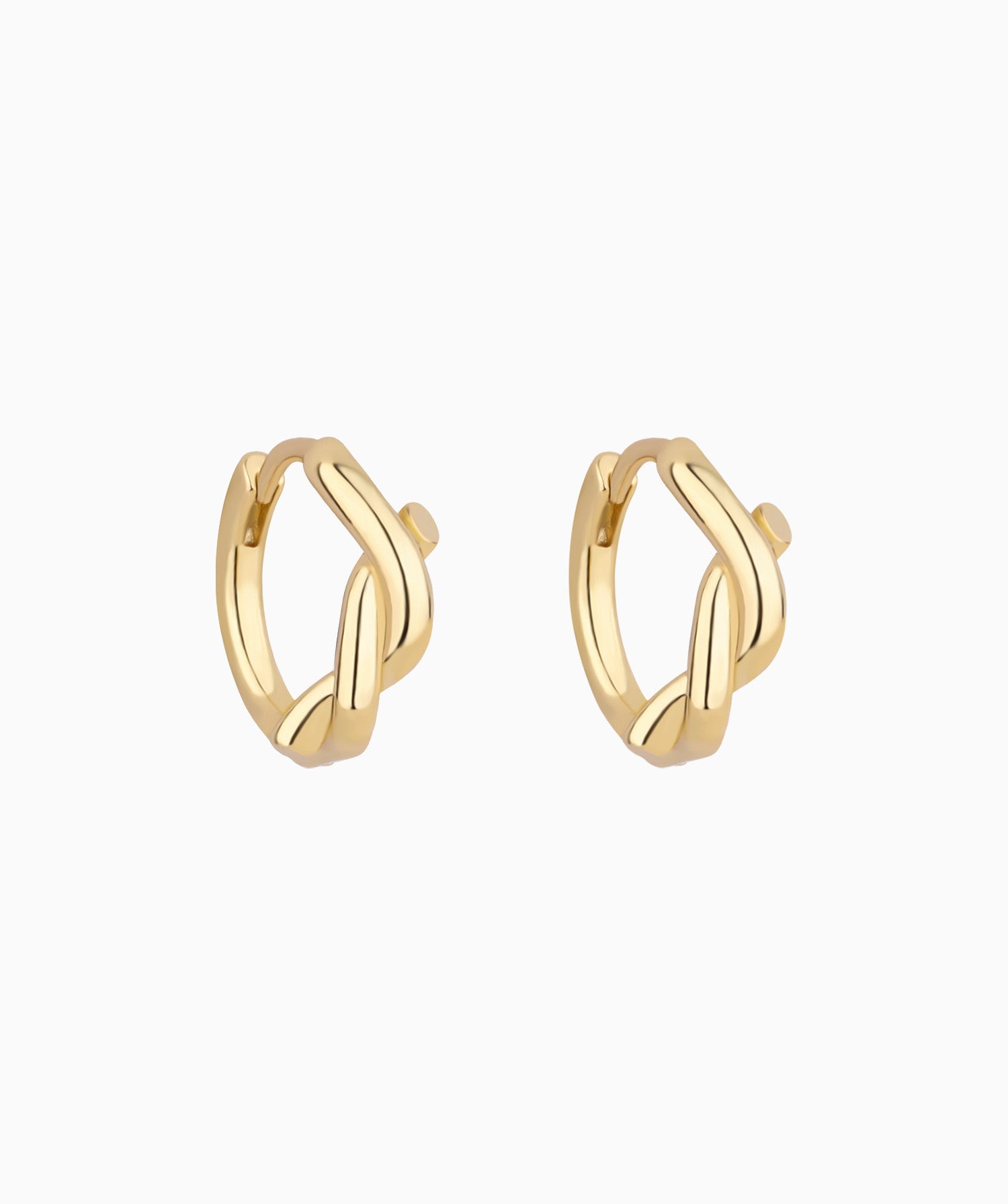 Knot Hoops - OumoJewelry
