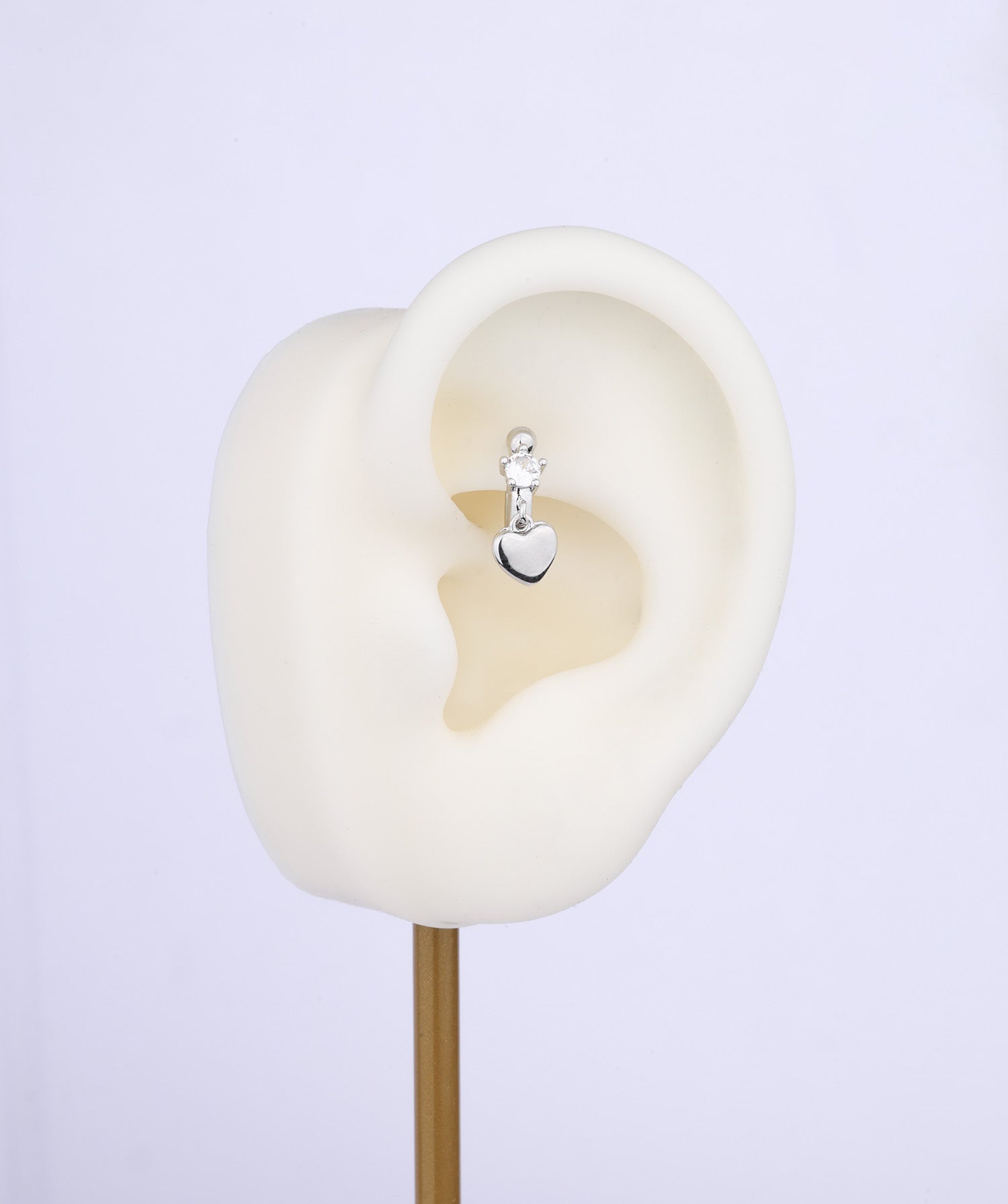 Cute Heart Helix Hoop - OumoJewelry