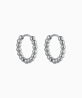 Beaded Hoop Earrings - OumoJewelry