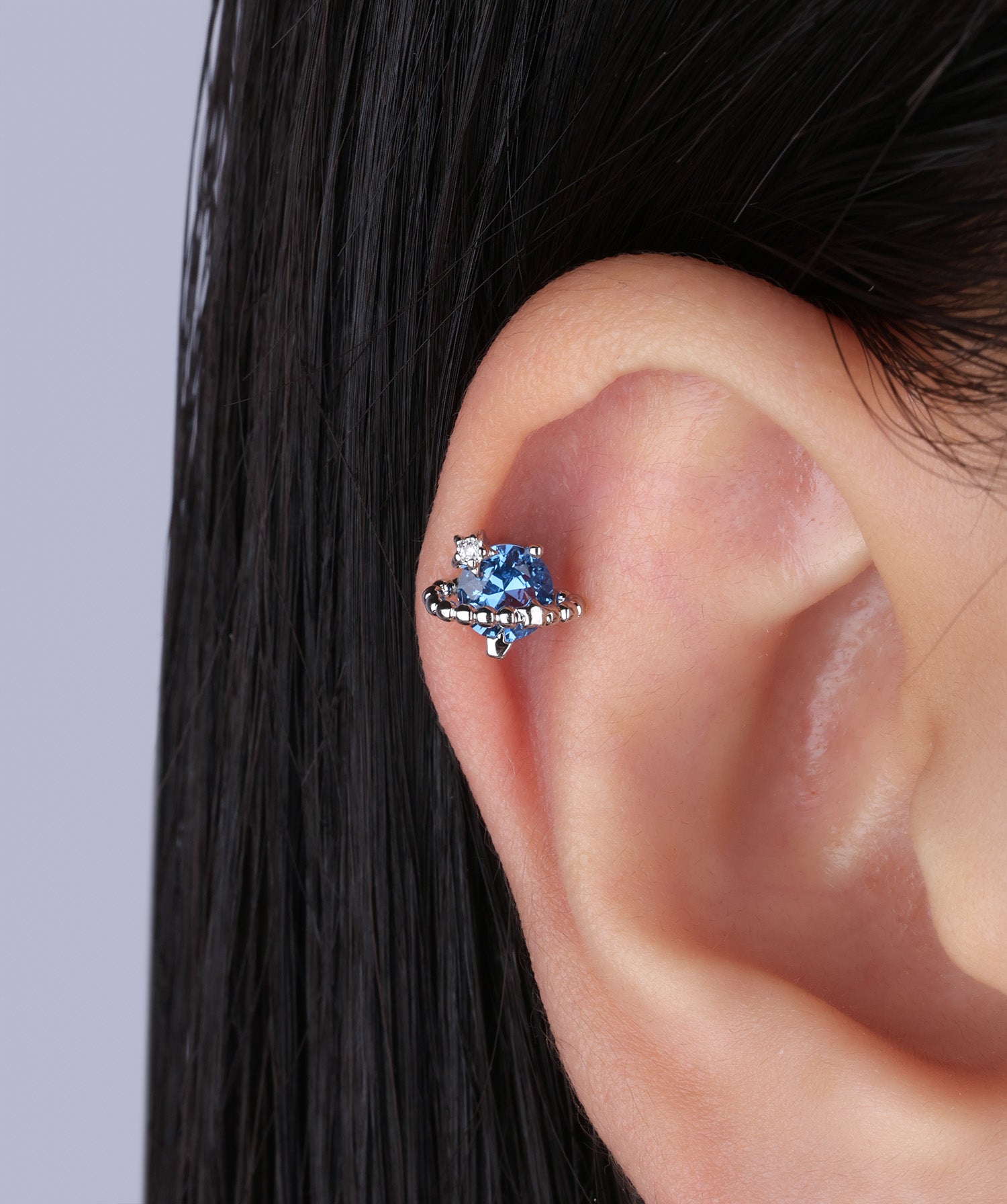 Charm Planet Stud 🪐 - OumoJewelry