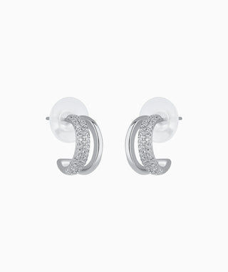 Shiny Huggie Hoops - OumoJewelry