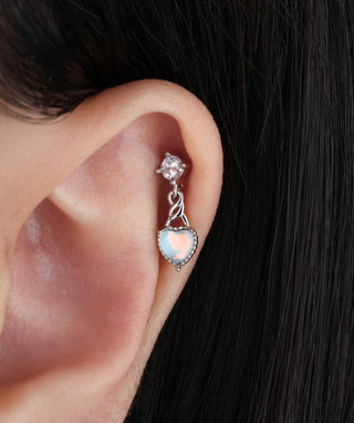 Charm Heart Drop - OumoJewelry