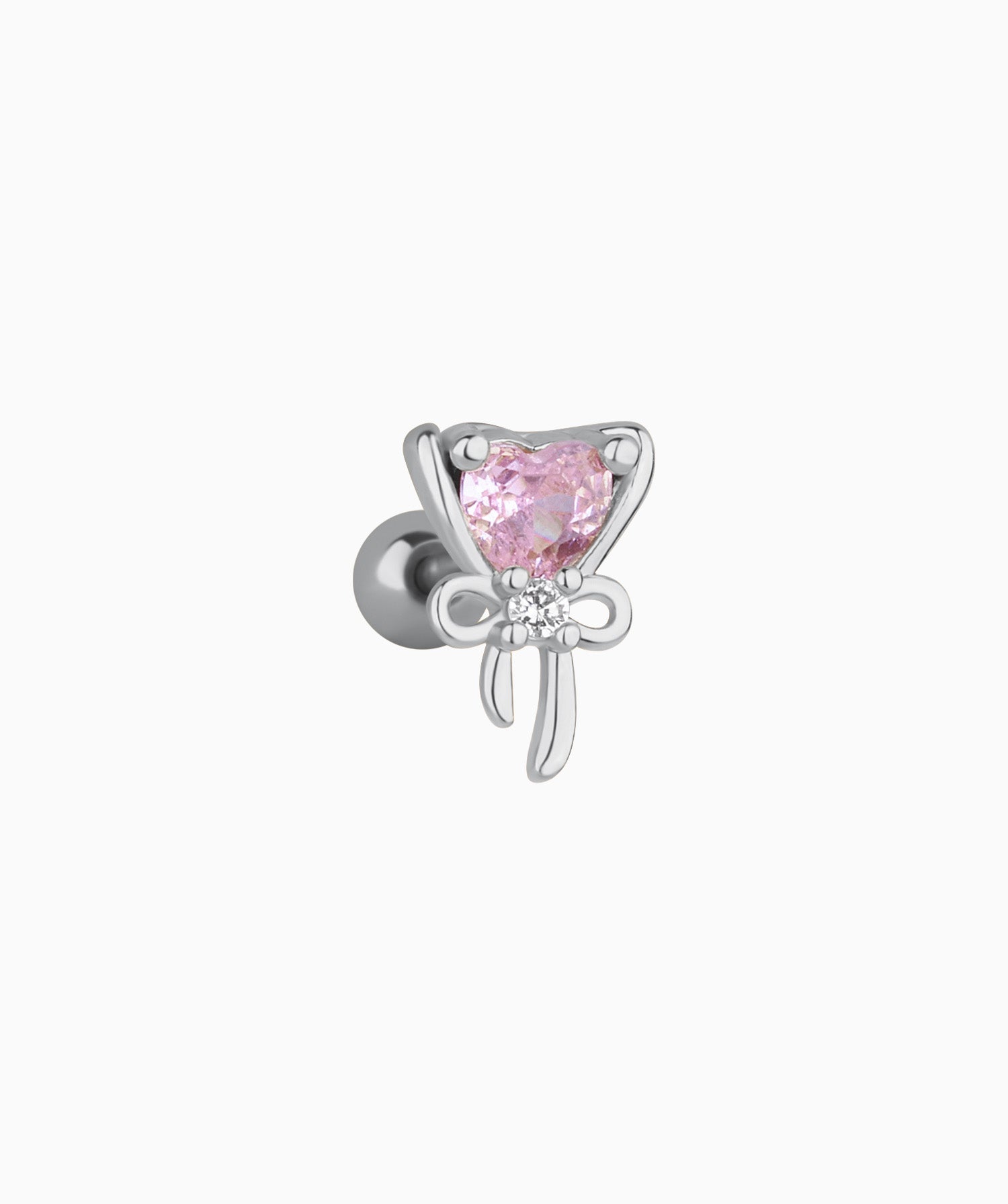 Love Bow Stud - OumoJewelry