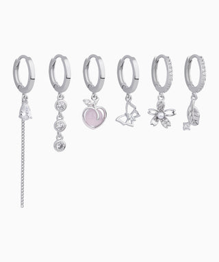6 Pieces Dangle Earring Set - OumoJewelry