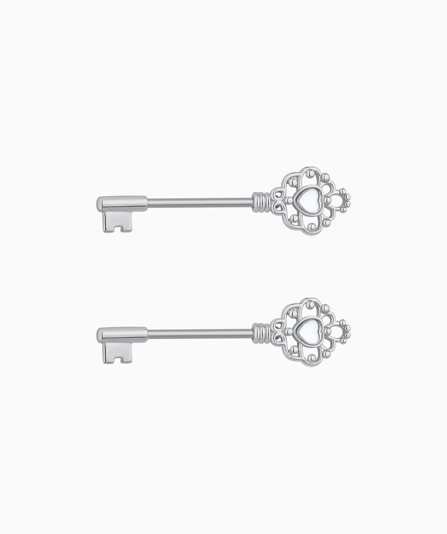 Key to My Heart Nipple Rings - OumoJewelry