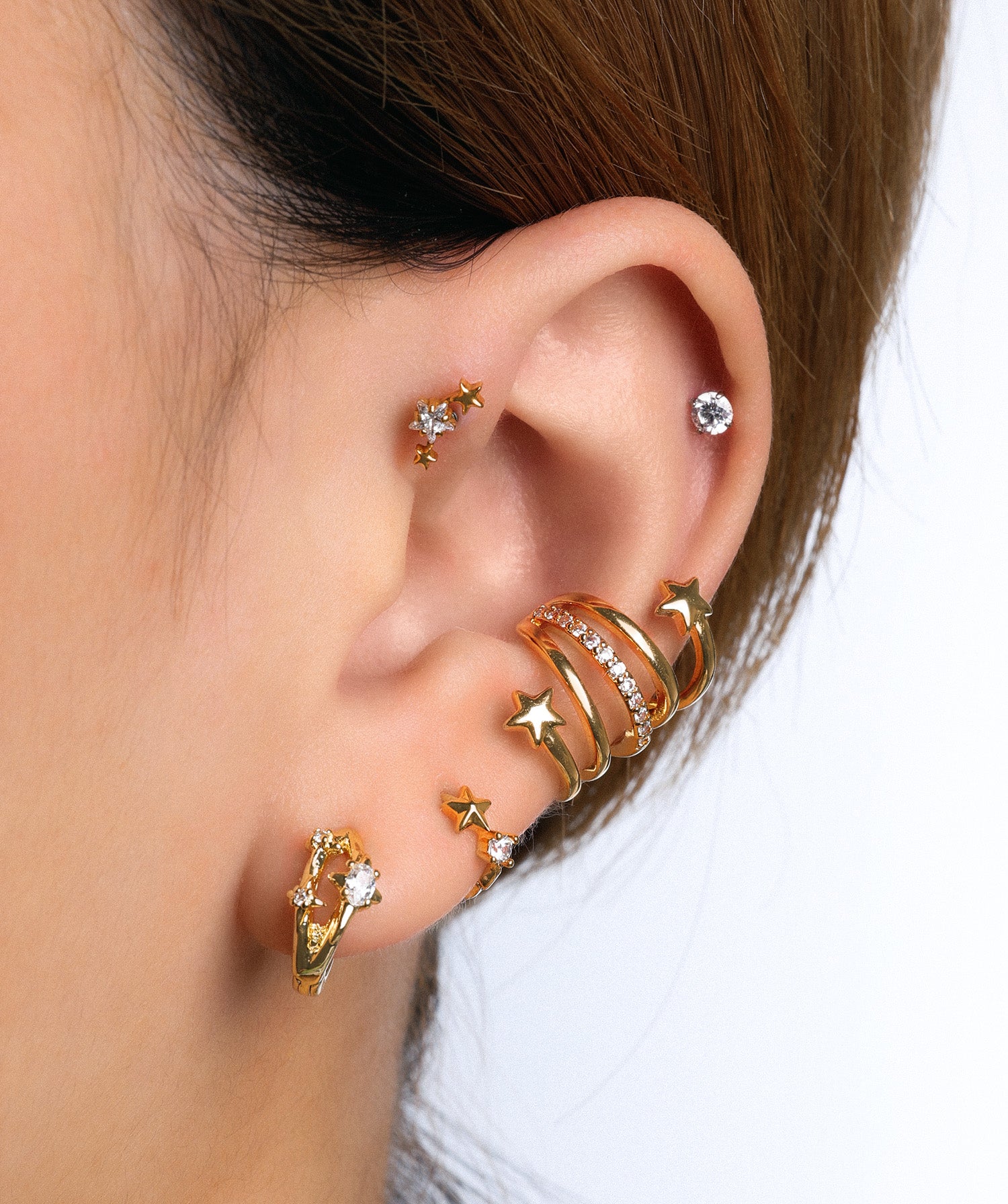 Galaxy Ear Cuff - OumoJewelry