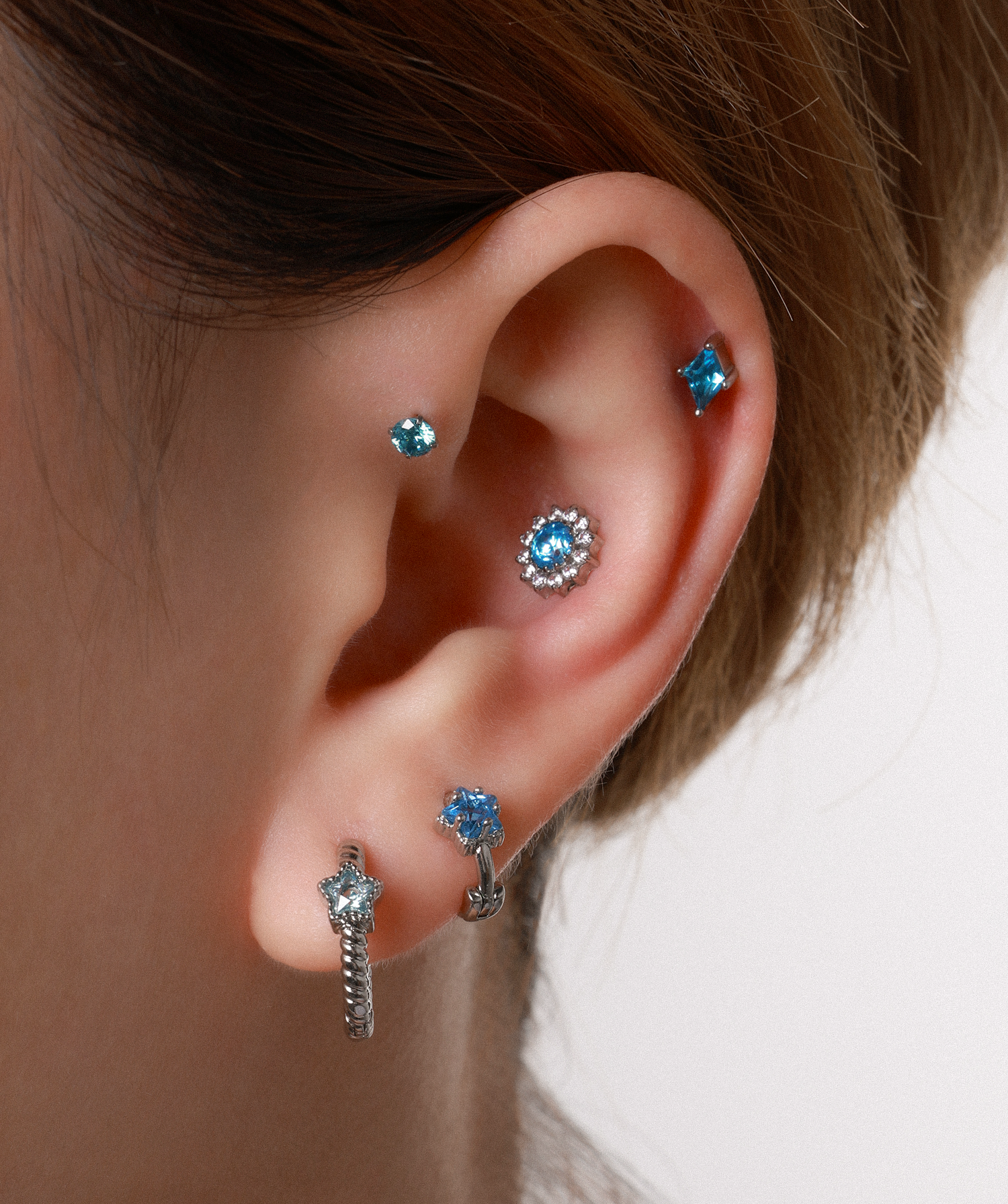 Gem Stud - OumoJewelry