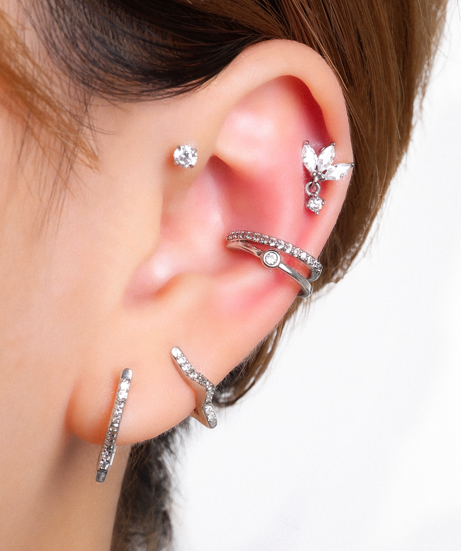 Fairy Ear Cuff - Brass - Oumo Jewelry
