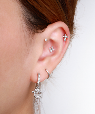 Cross Stud - OumoJewelry