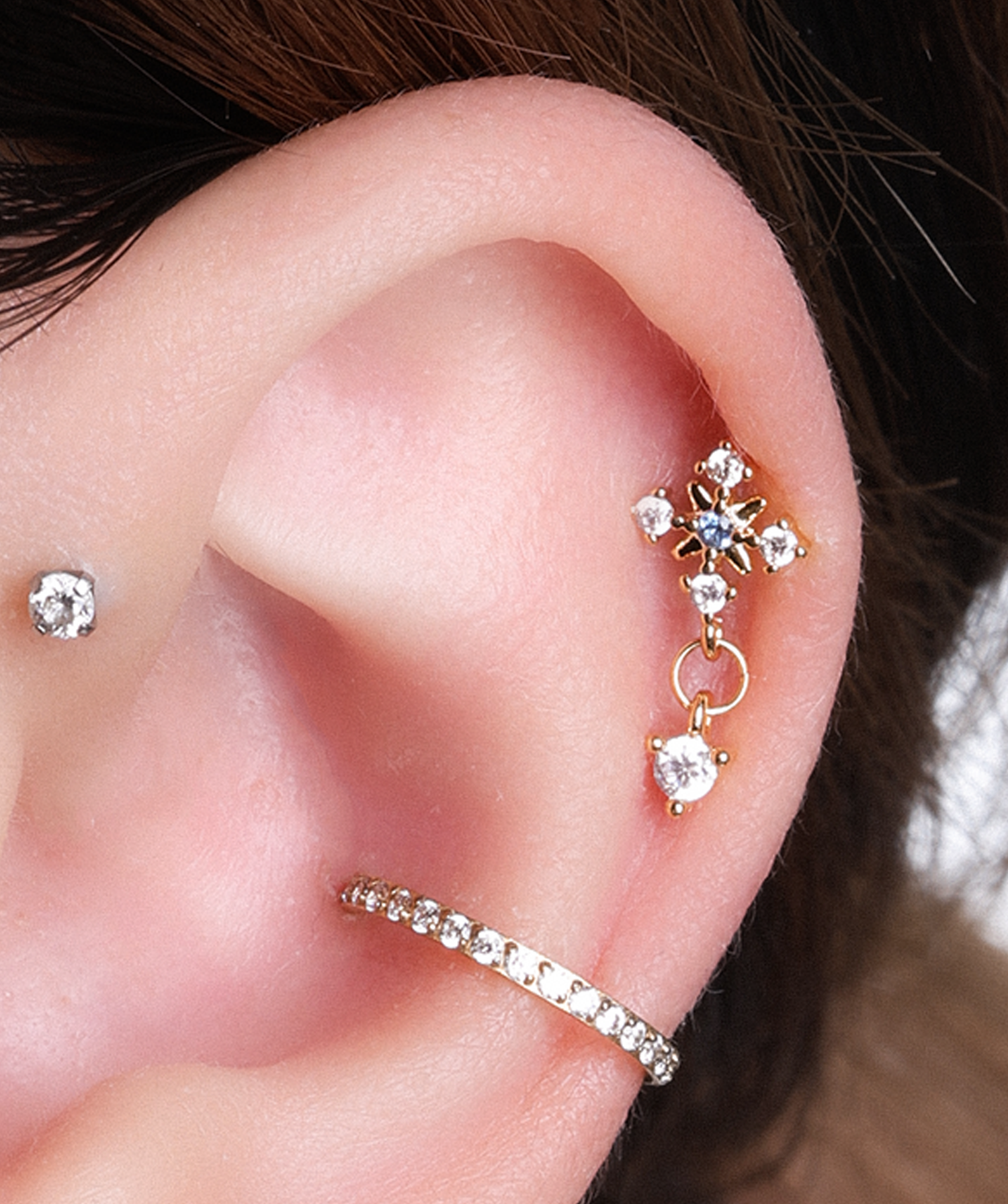 Stardrop Stud - OumoJewelry