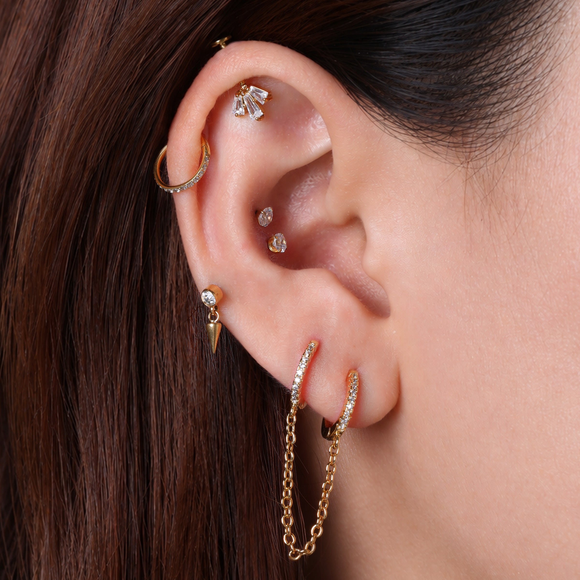 Titanium Tessa Stud