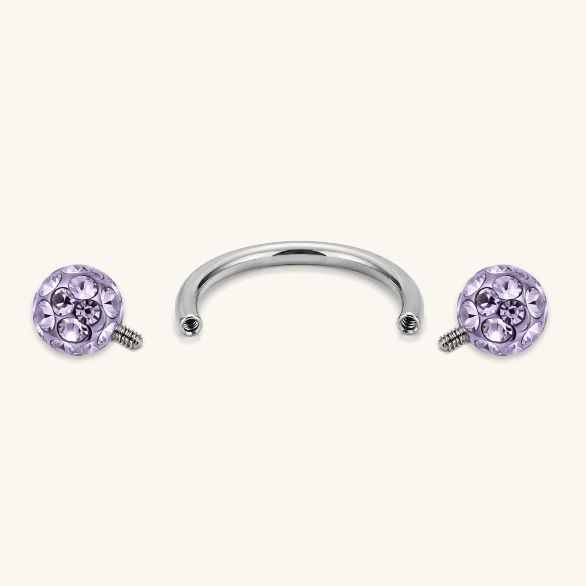 Glow Horseshoe Ring