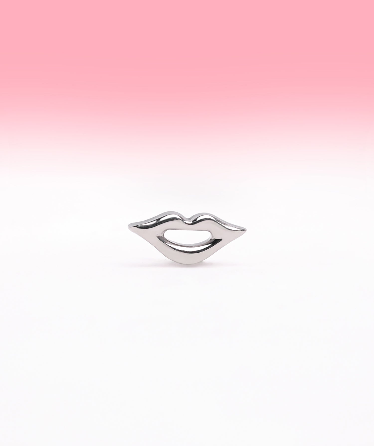 Titanium Lip Flatback Stud - OumoJewelry