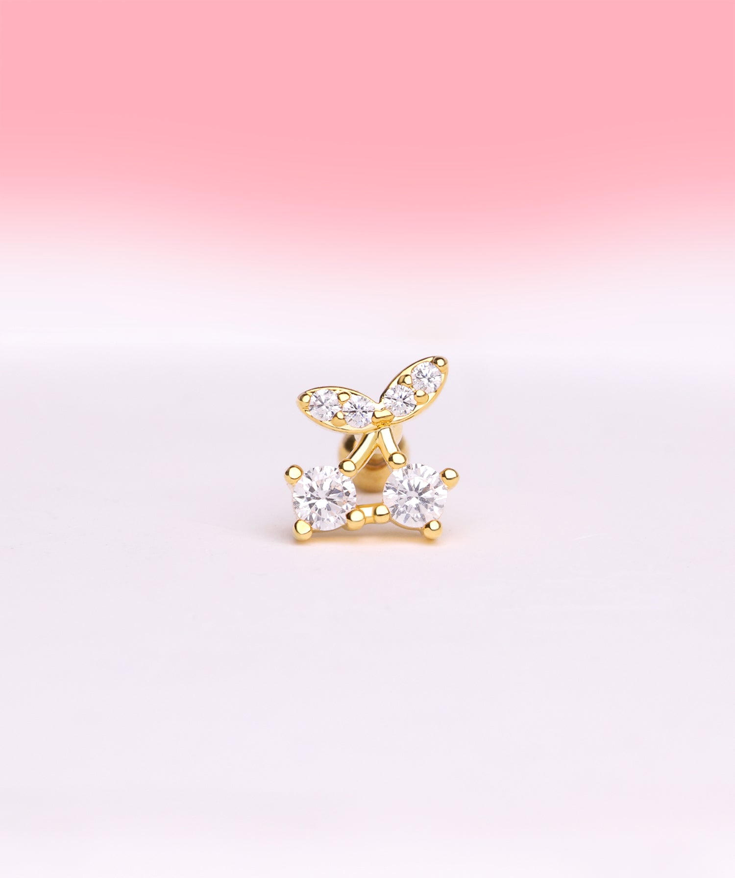 Cute Cherry Stud - OumoJewelry
