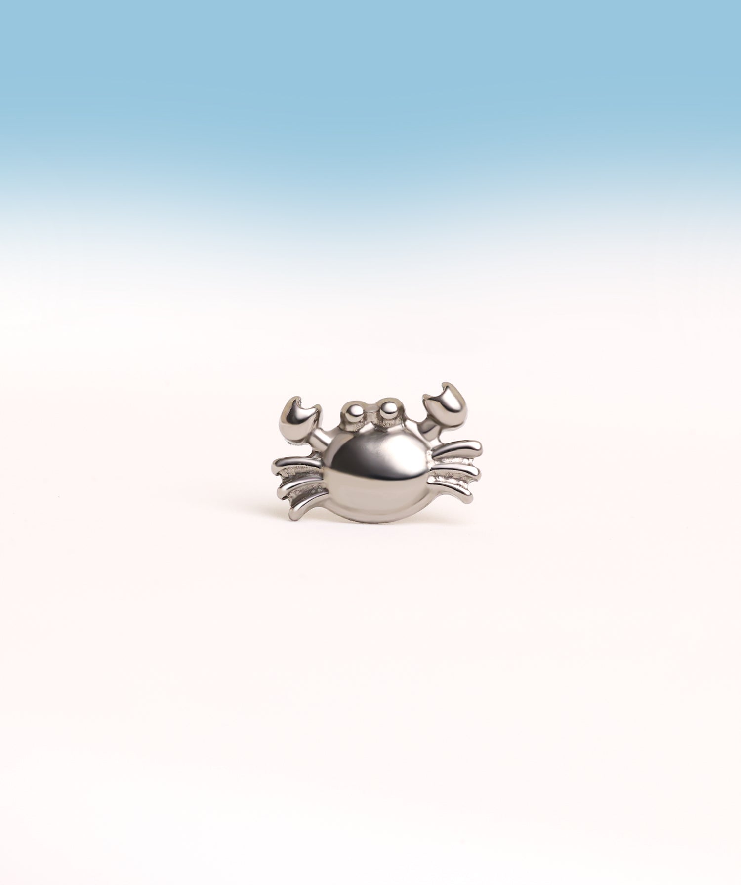 🦀Titanium Crab Flatback Stud - OumoJewelry