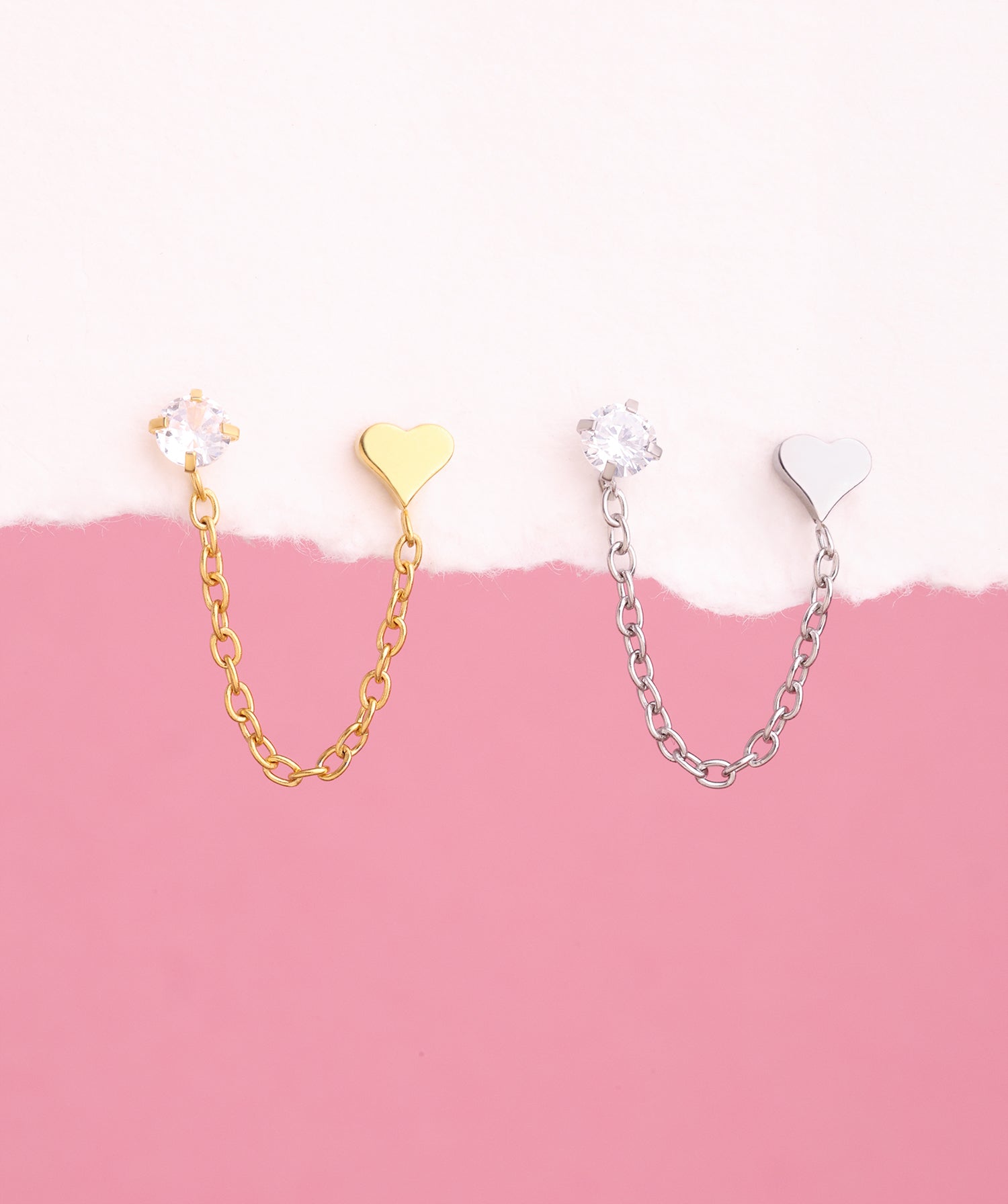 Romantic Heart Chain - OumoJewelry