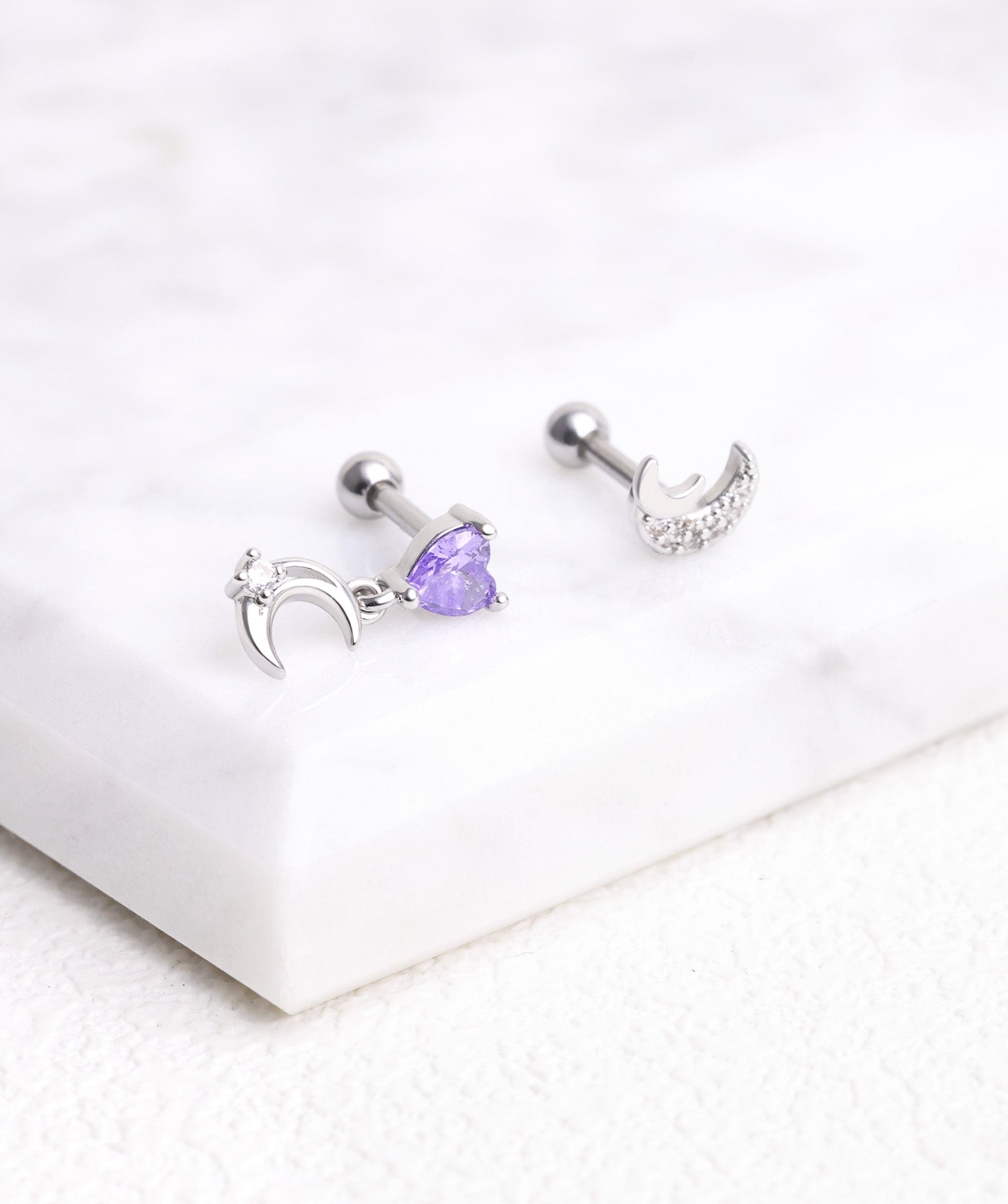 Love Moon Drop - OumoJewelry