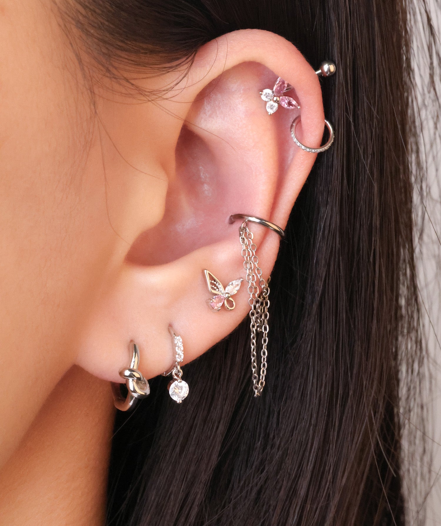 Sweet Butterfly Stud - OumoJewelry
