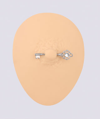 Key to My Heart Nipple Rings - OumoJewelry