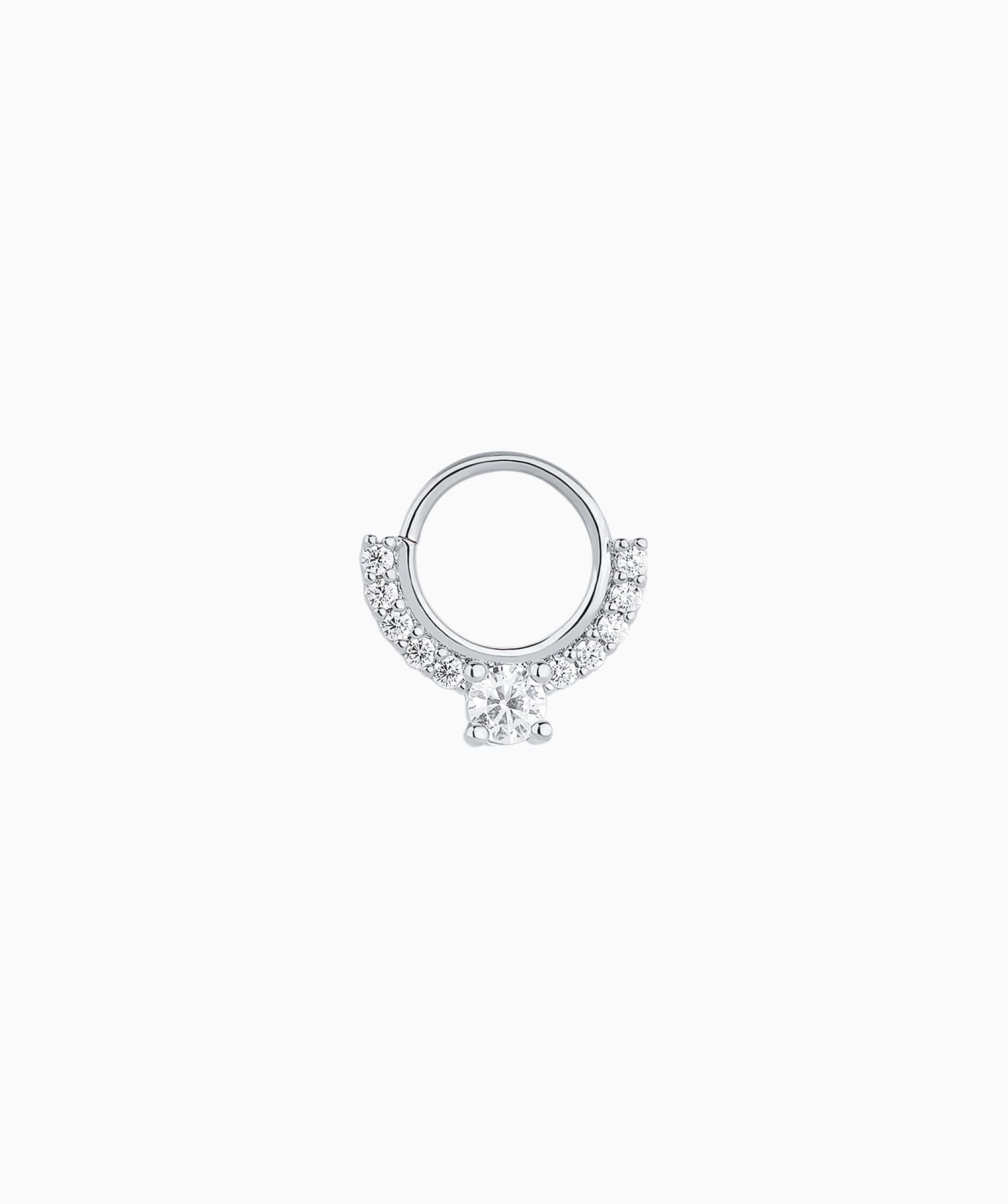 Sparkling Gemstone Seamless Ring - OumoJewelry