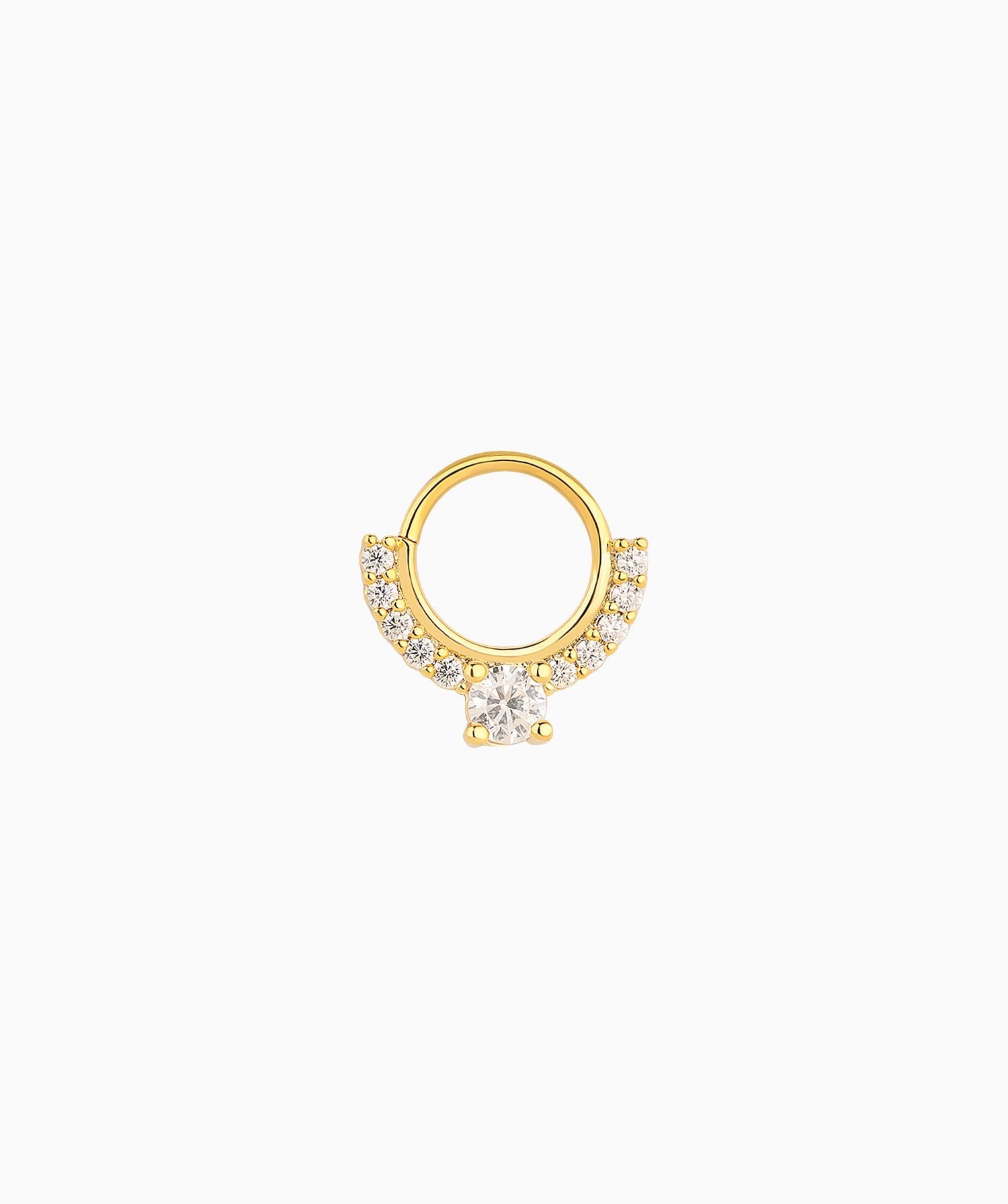 Sparkling Gemstone Seamless Ring - OumoJewelry