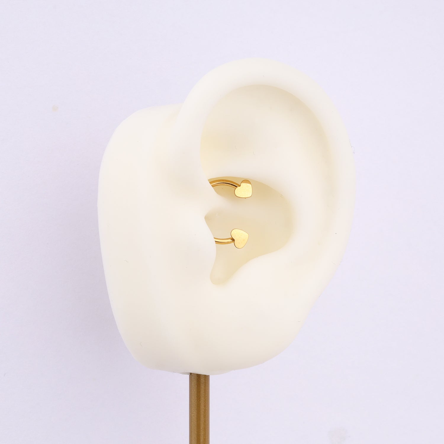 Heart Nose Hoop - OhmoJewelry