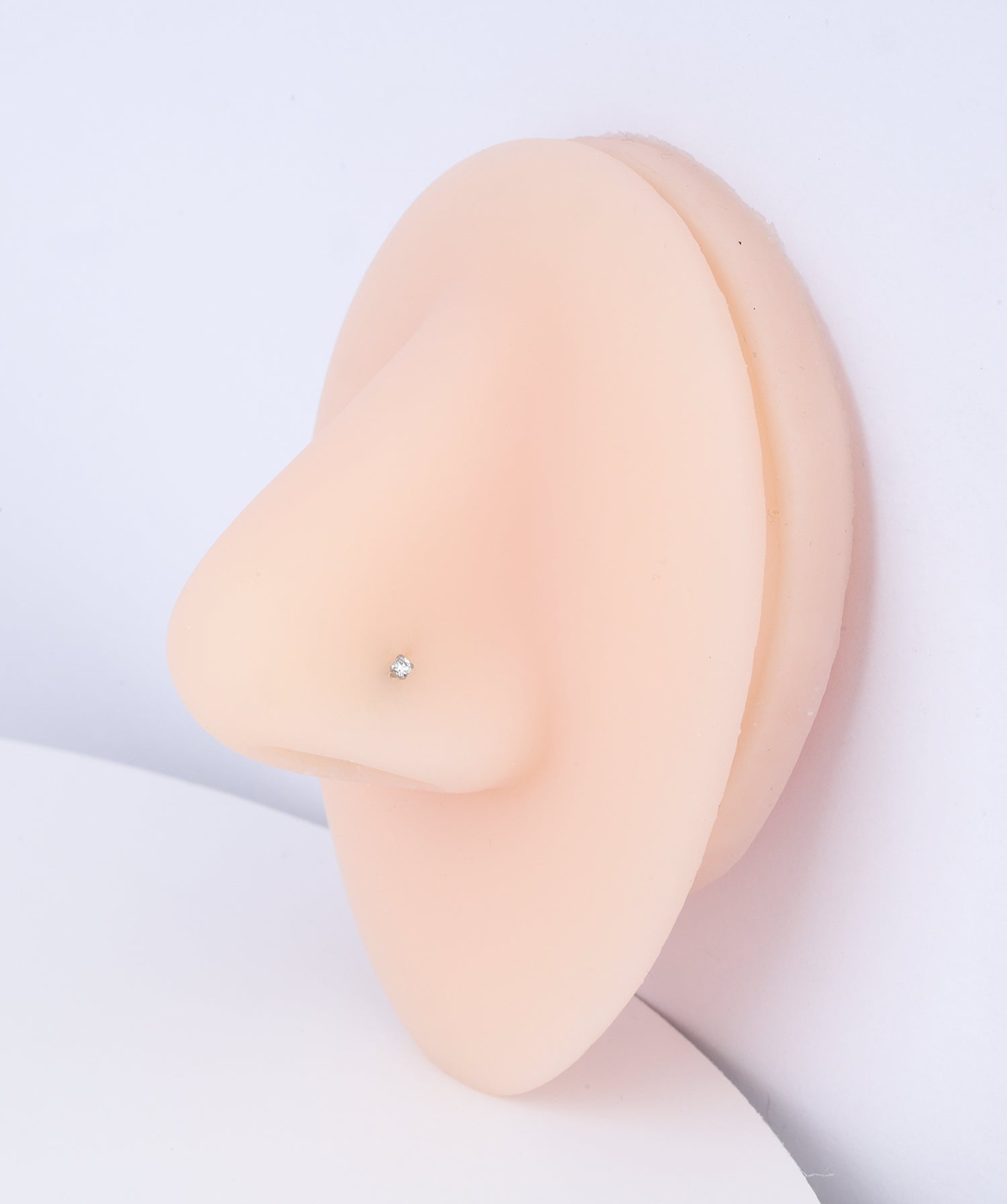 Basic Gemstone Nose Stud - OumoJewelry