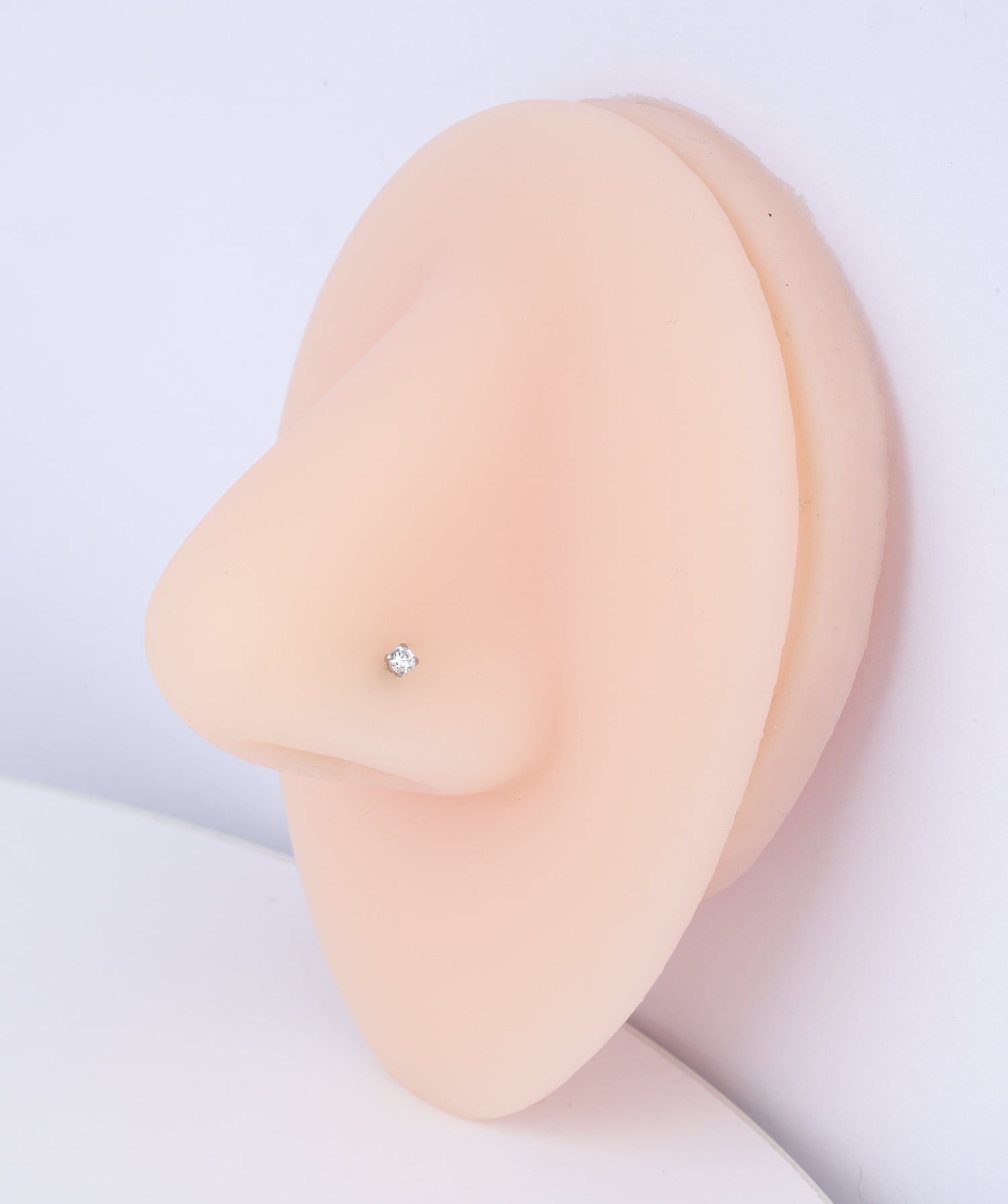 Basic Gemstone Nose Stud - OumoJewelry