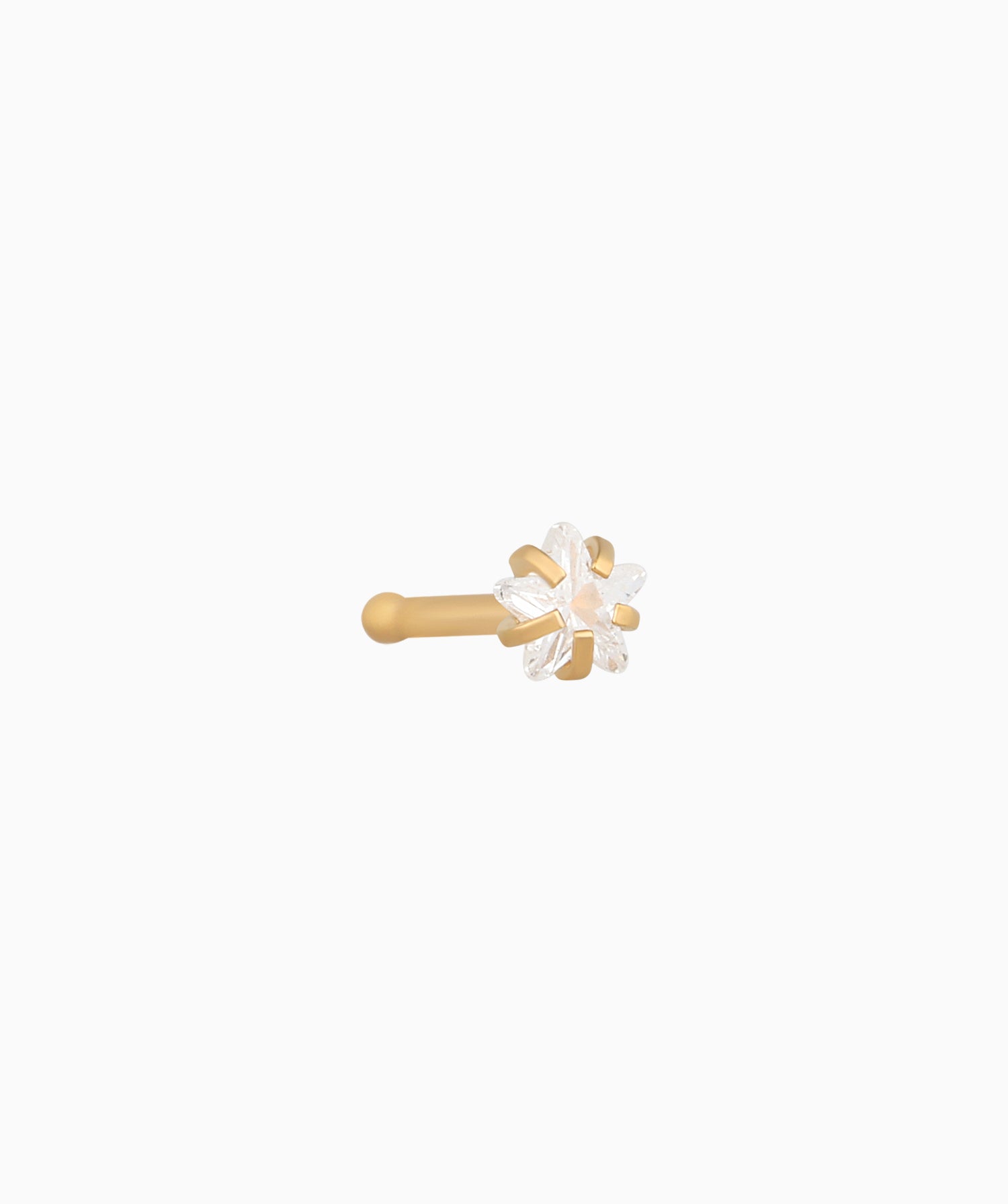 Shining Star Nose Stud - OumoJewelry