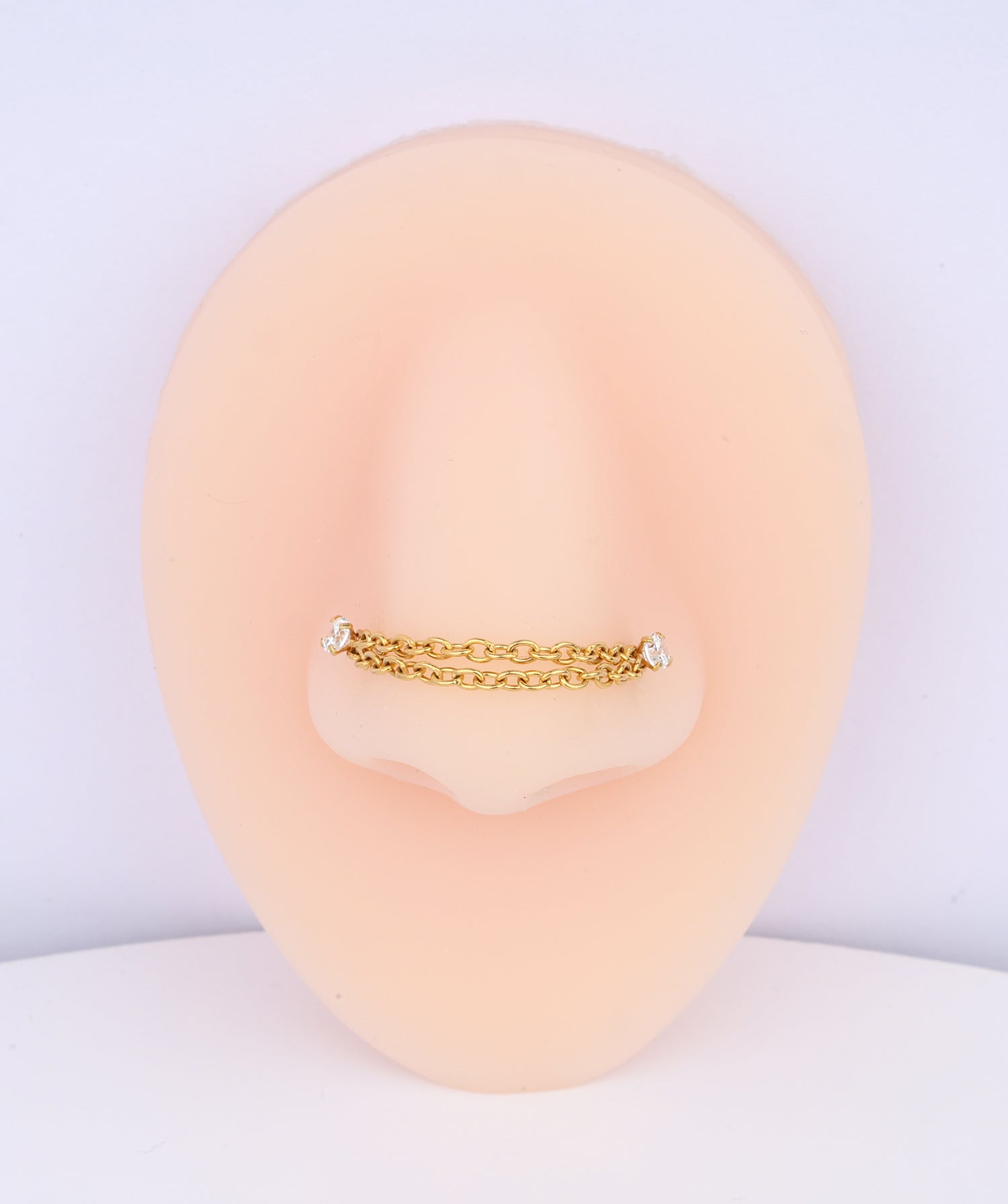 Cool Chain Nose Stud - OumoJewelry