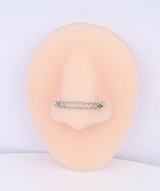 Cool Chain Nose Stud - OumoJewelry