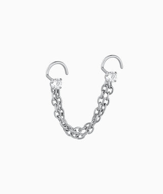 Cool Chain Nose Stud - OumoJewelry