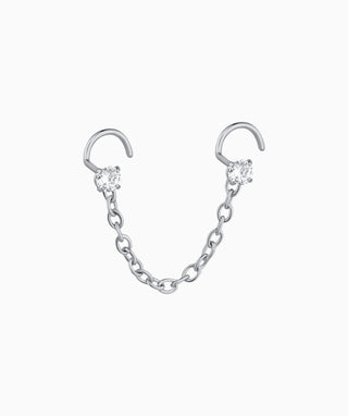 Cool Chain Nose Stud - OumoJewelry