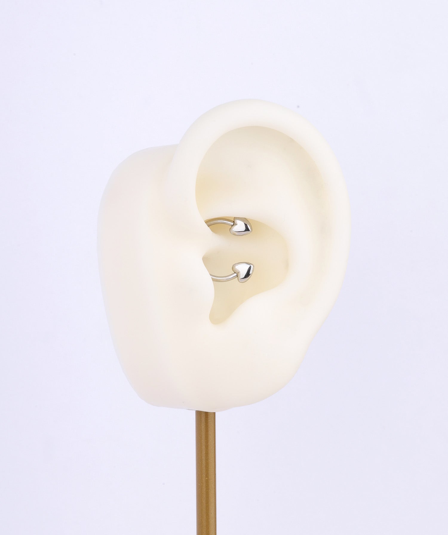Puffed Heart Nose Ring - OumoJewelry