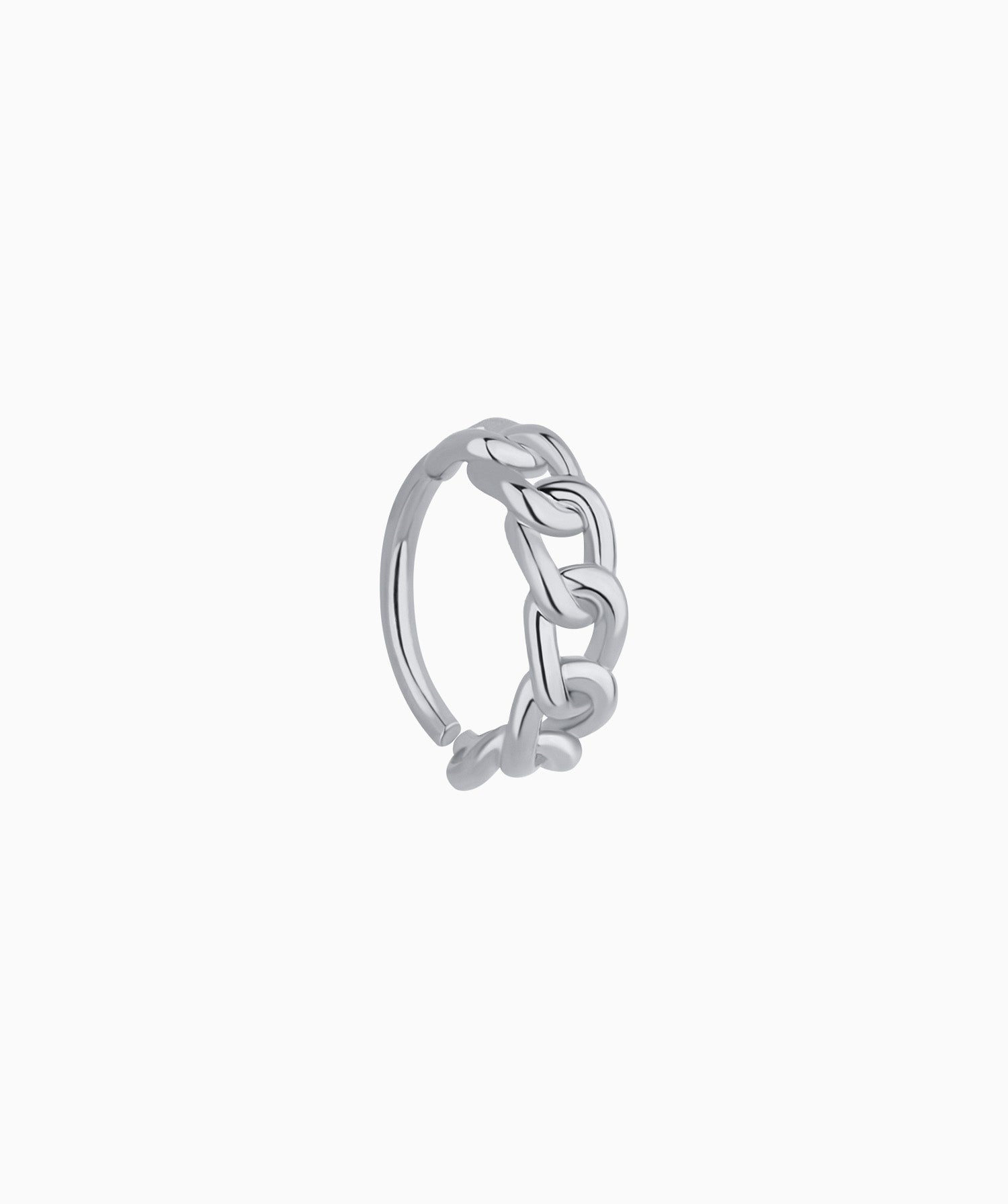 Chain-Shaped Seamless Ring - OumoJewelry
