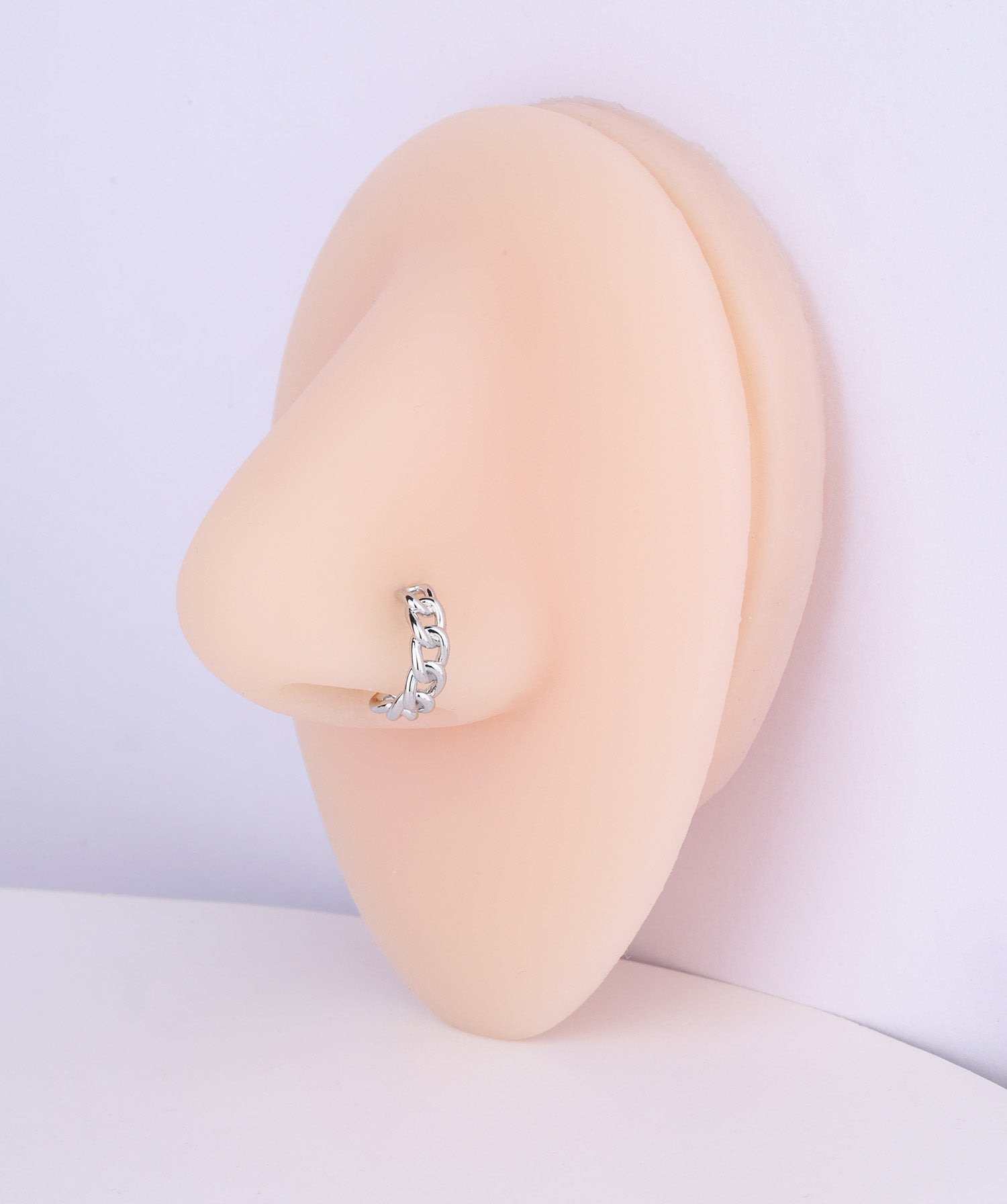 Chain-Shaped Seamless Ring - OumoJewelry