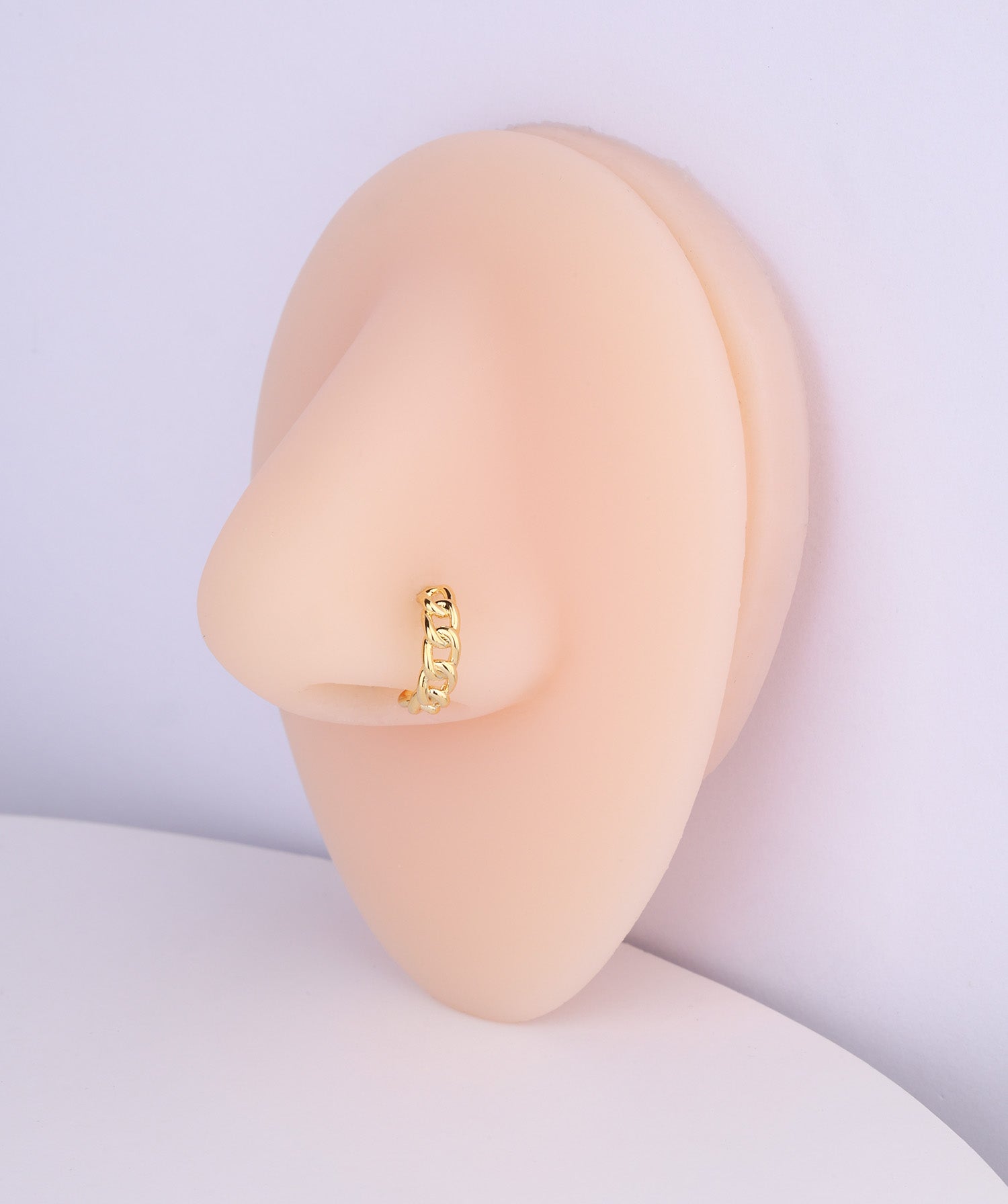 Chain-Shaped Seamless Ring - OumoJewelry