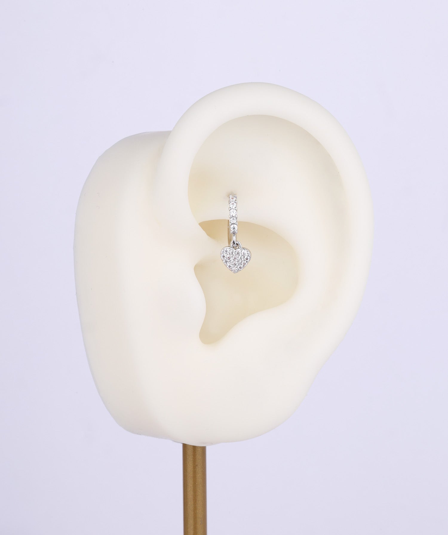 Heart Drop Seamless Ring - OumoJewelry